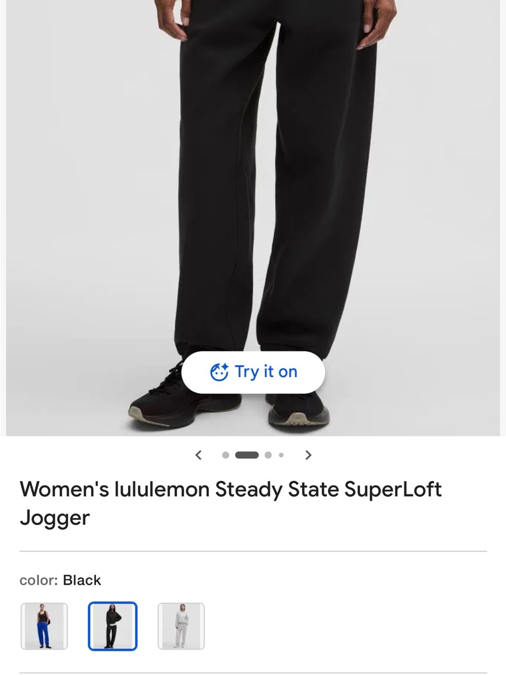 lululemon steady state superloft Joggers